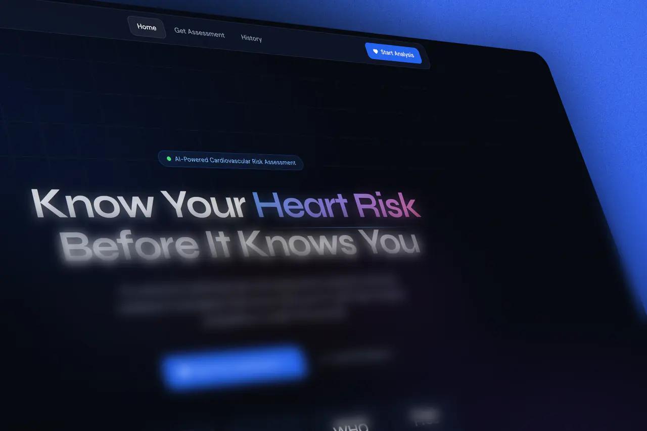 CardioLens AI mockup